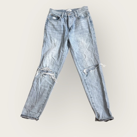 Pistola Distressed Boyfriend Jeans Size 26 – Light Wash - Picture 6 of 7